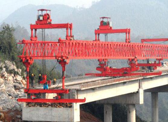 架橋機施工圖片 架橋機施工圖片