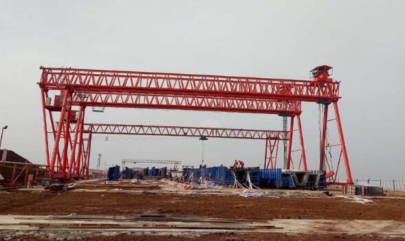 MG型提梁機現(xiàn)場