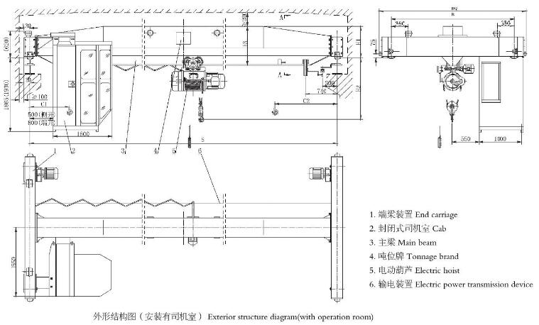 10噸電動式單梁起重機(jī)主要參數(shù)輸出功率 10噸電動式單梁起重機(jī)主要參數(shù)輸出功率