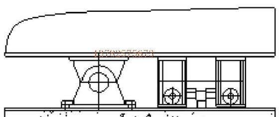 1. 可滑移鉸支座 2. 滑移板3. 鎖緊軌道 4. 雙向液壓缸 1. 可滑移鉸支座 2. 滑移板3. 鎖緊軌道 4. 雙向液壓缸