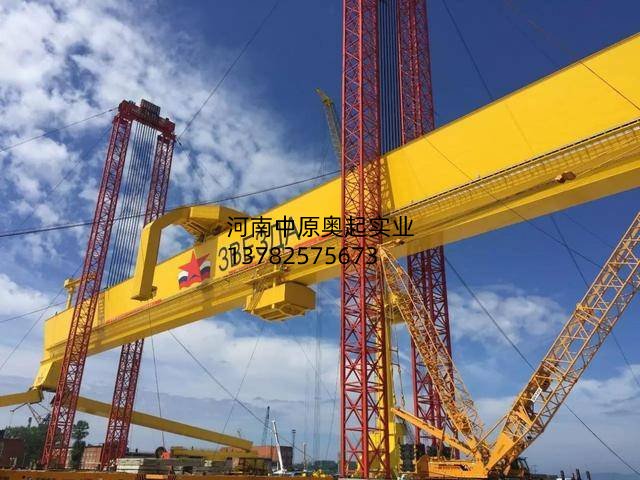 我國*大的門式起重機可以吊起10萬噸，但已被禁止出口